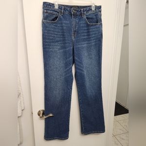 High Rise Flare Leg Jeans